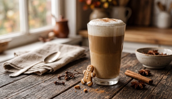 Kawa piernikowa – przepis na domowe piernikowe latte jak z kawiarni
